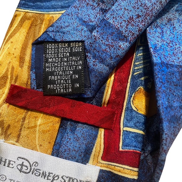 Vintage 101 Dalmatians 100% Silk Disney Tie - Picture 6 of 6